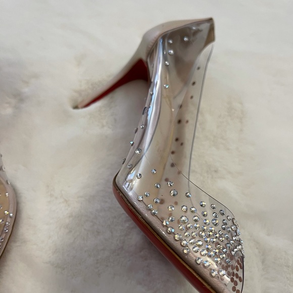 Christian Louboutin crystal heels NIB - Picture 6 of 6